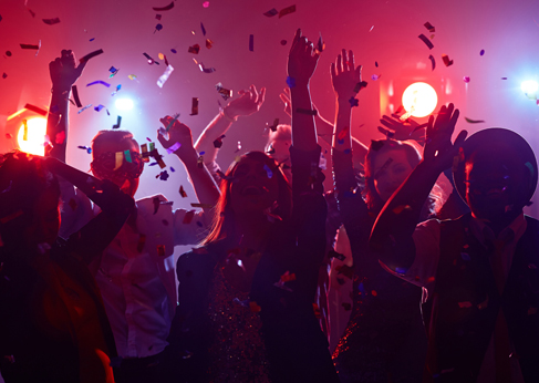 Laser Shows & Dance Party