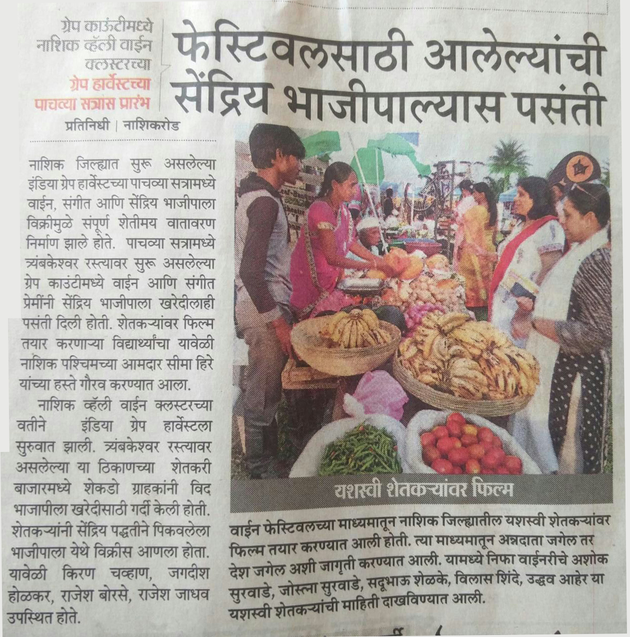 India Grape Harvest 2014